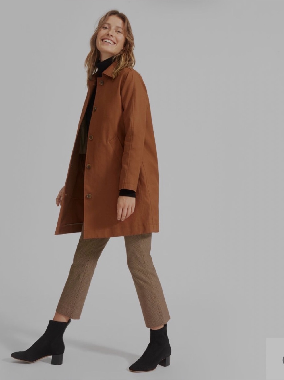 Everlane Women's Mac Coat